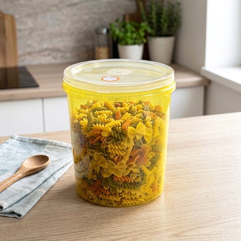 N Mohammad Smart Storage Container Sets-TR Yellow (3,5,7,10L)